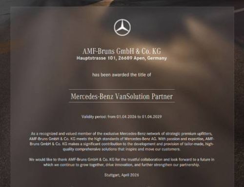 AMF-Bruns diventa Mercedes-Benz VanSolution Partner: nuove opportunità per la mobilità accessibile